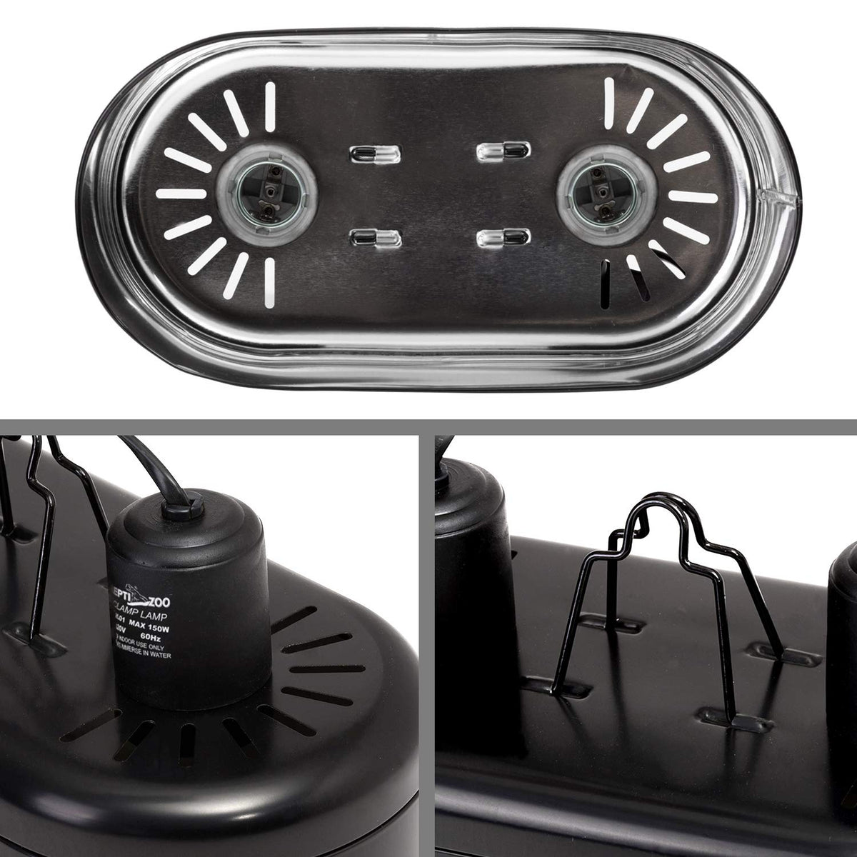 Dual Reptile Light Fixture V647