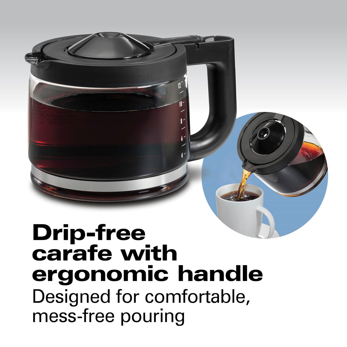 12 Cup Programmable Drip Coffee Maker H57774