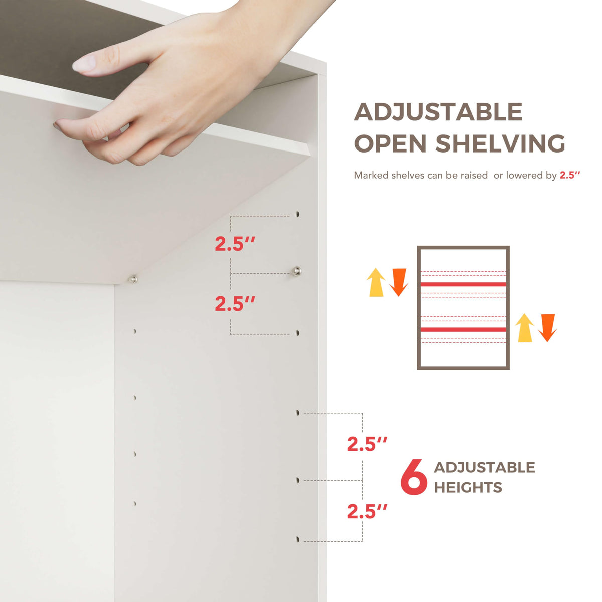 48" Wall Cabinets with Adjustable Shelf R7722