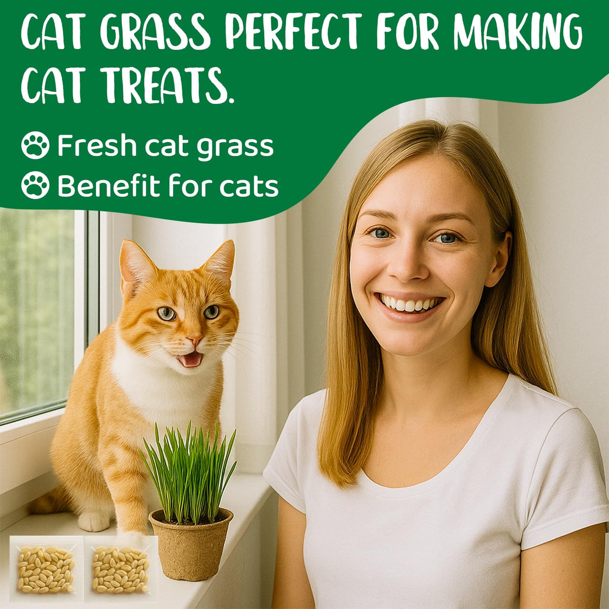 Cat Grass Growing Kit K4996