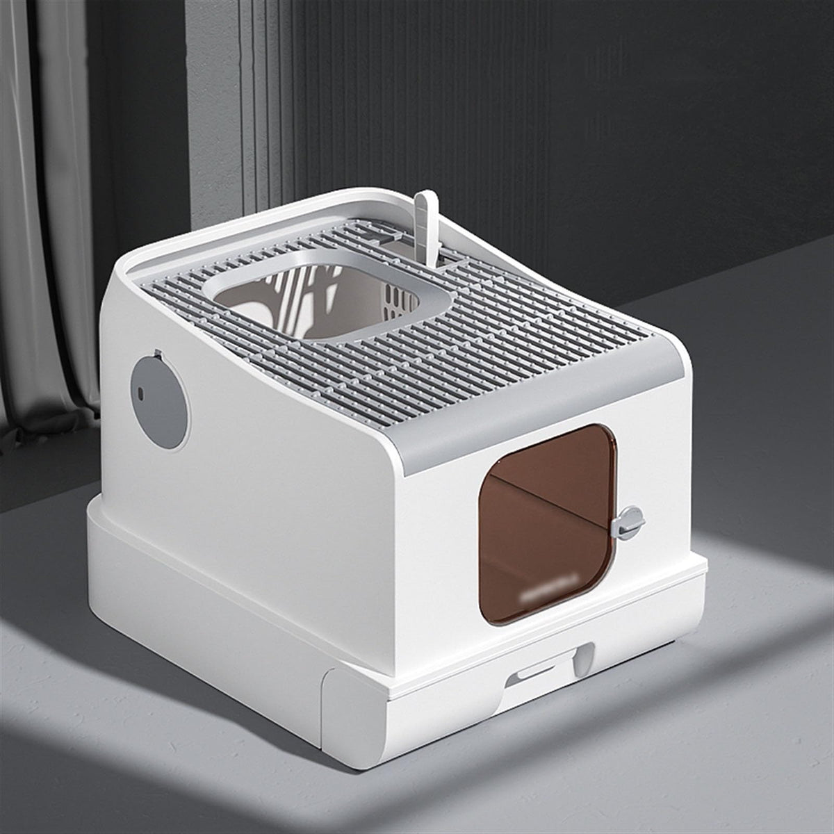 Extra Large Fully Enclosed Cat Litter Box with Lid M200075
