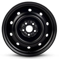 16 Inch Black Steel Rim I720