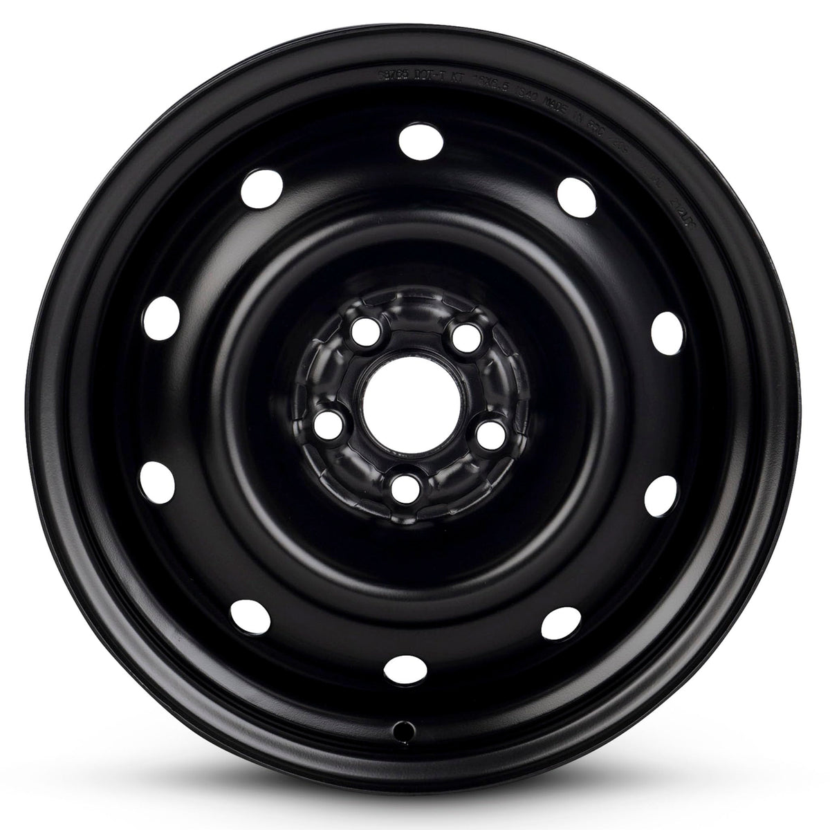 16 Inch Black Steel Rim I720