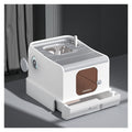 Extra Large Fully Enclosed Cat Litter Box with Lid M200075