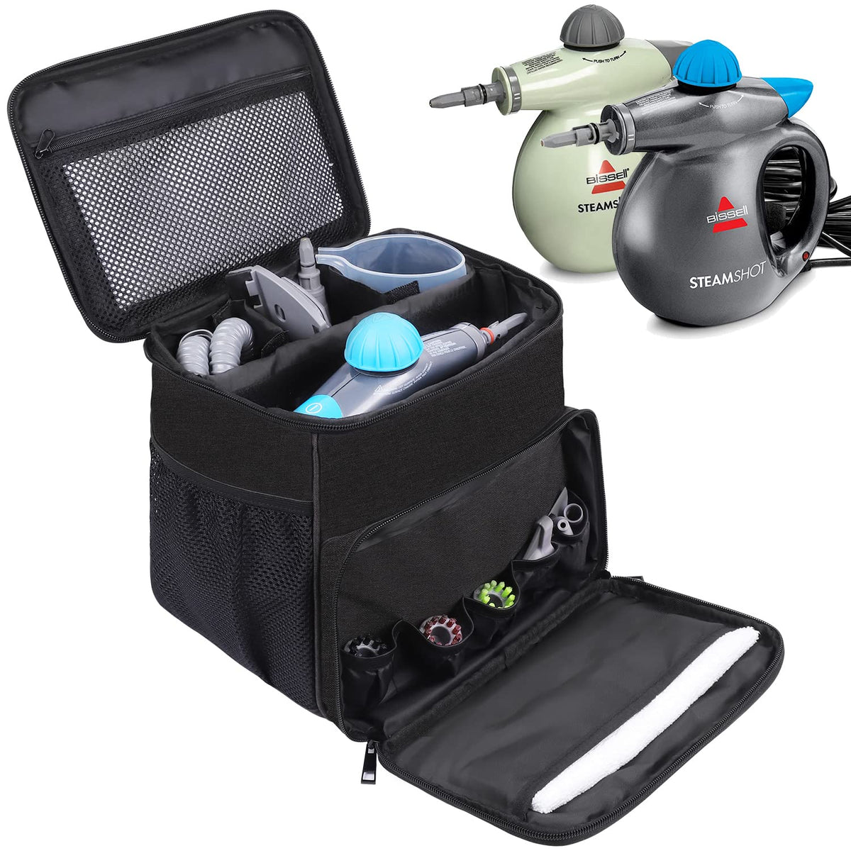 Compatible with Bissell SteamShot Hard Surface Steam Cleaner Carry Bag X9252