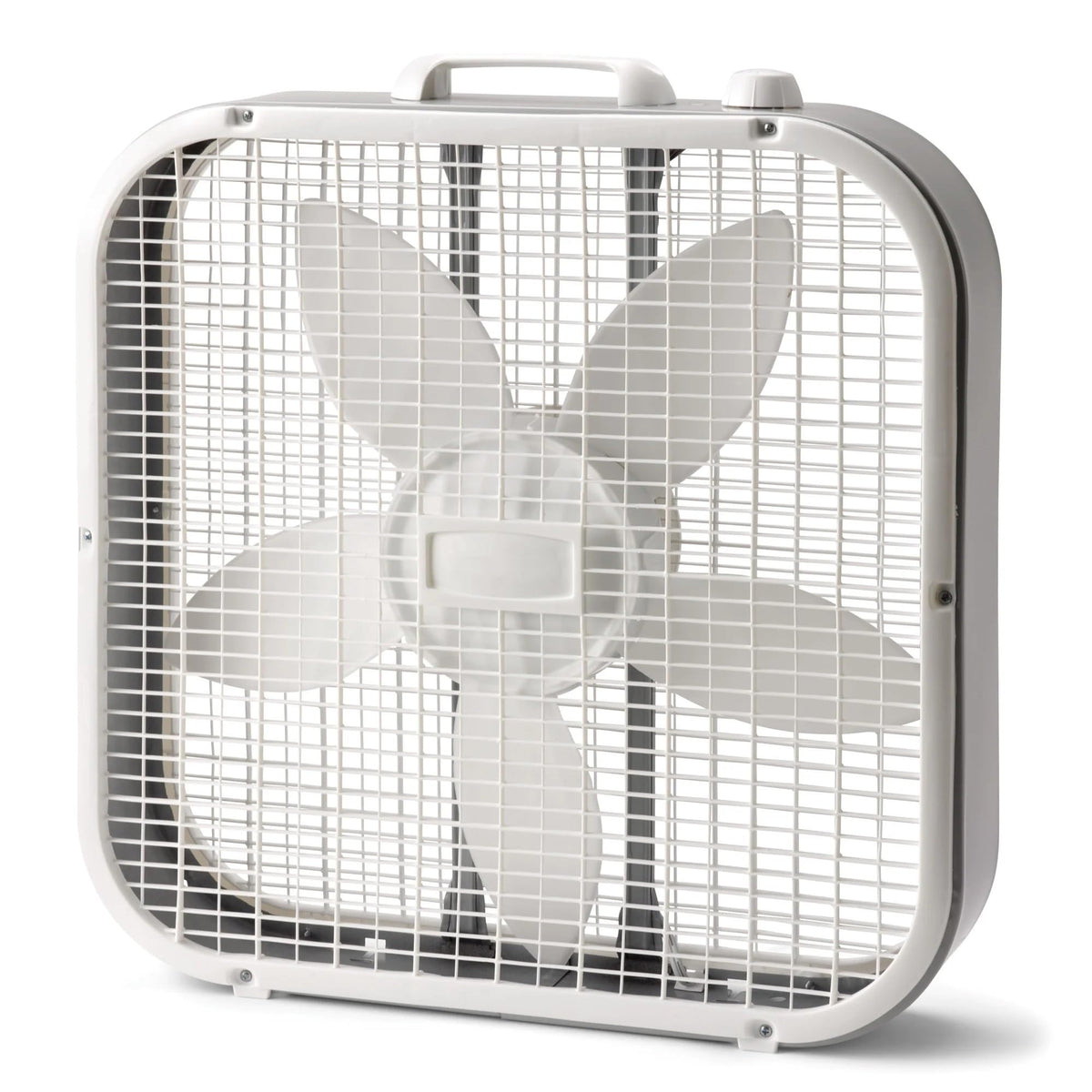 20" Classic Box Fan with 3 Speeds, White O249