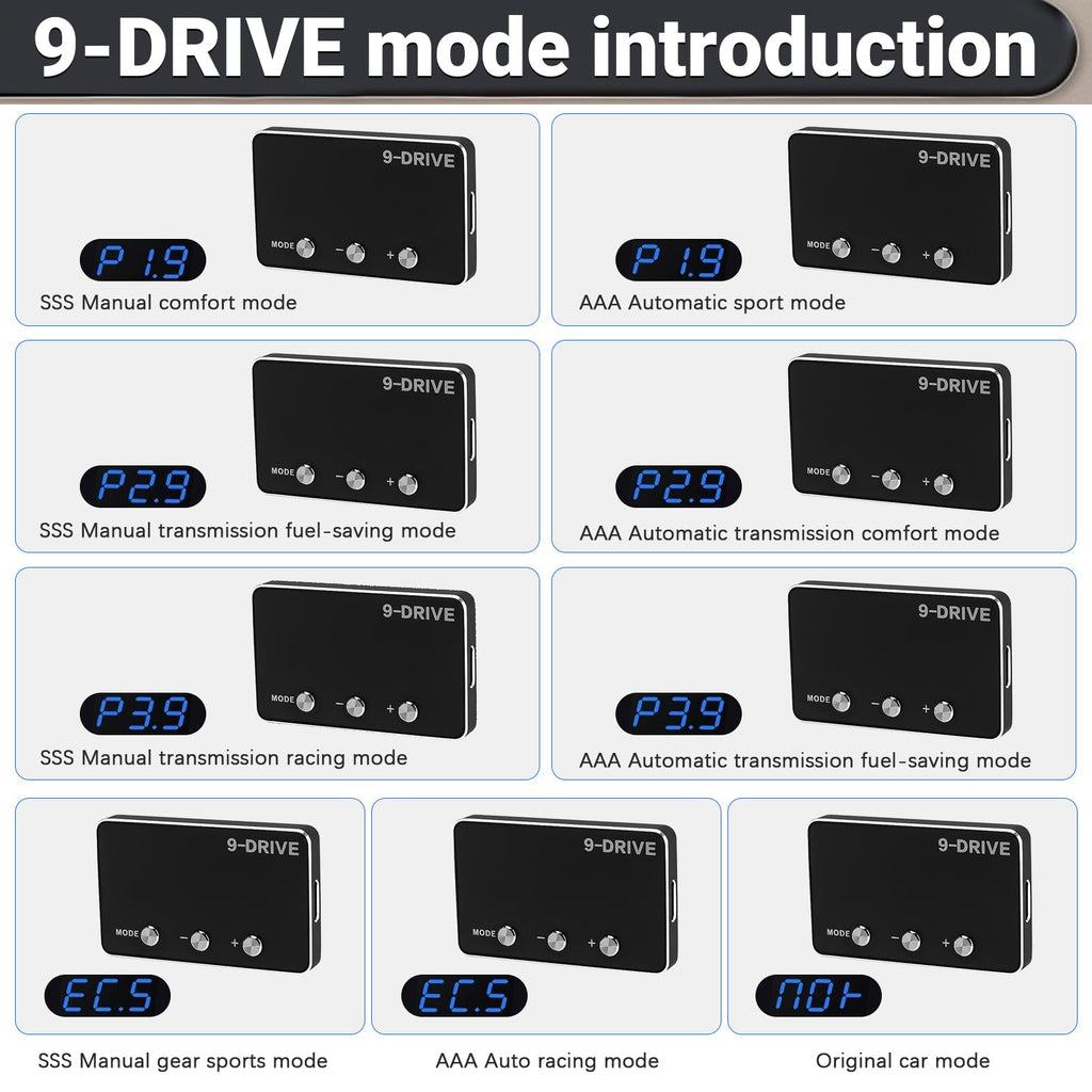 9 Drive Mode Throttle Response Controller R79852