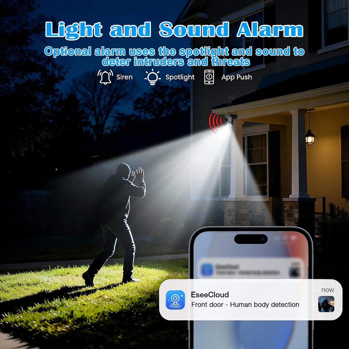 4G Solar Security Camera System with Base Station I864