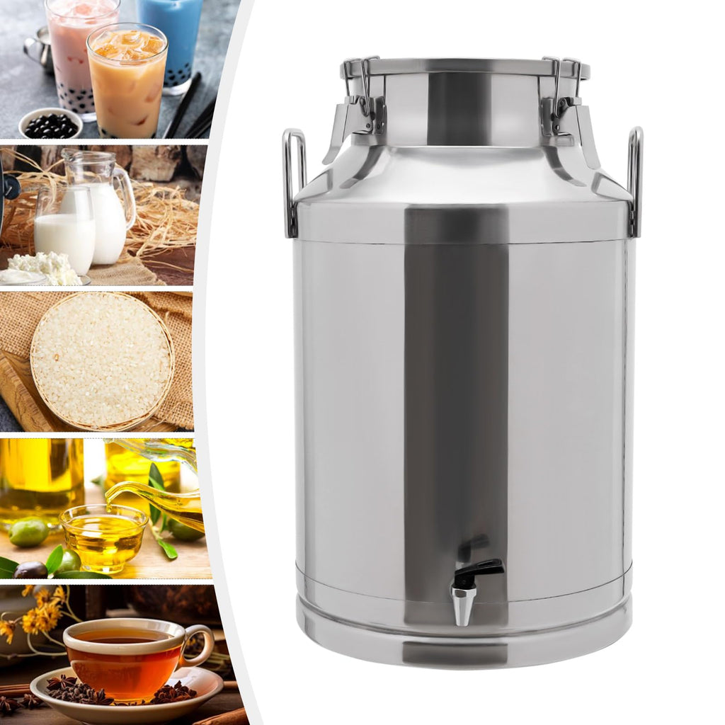 60L Milk Can with Faucet and Lid R534312