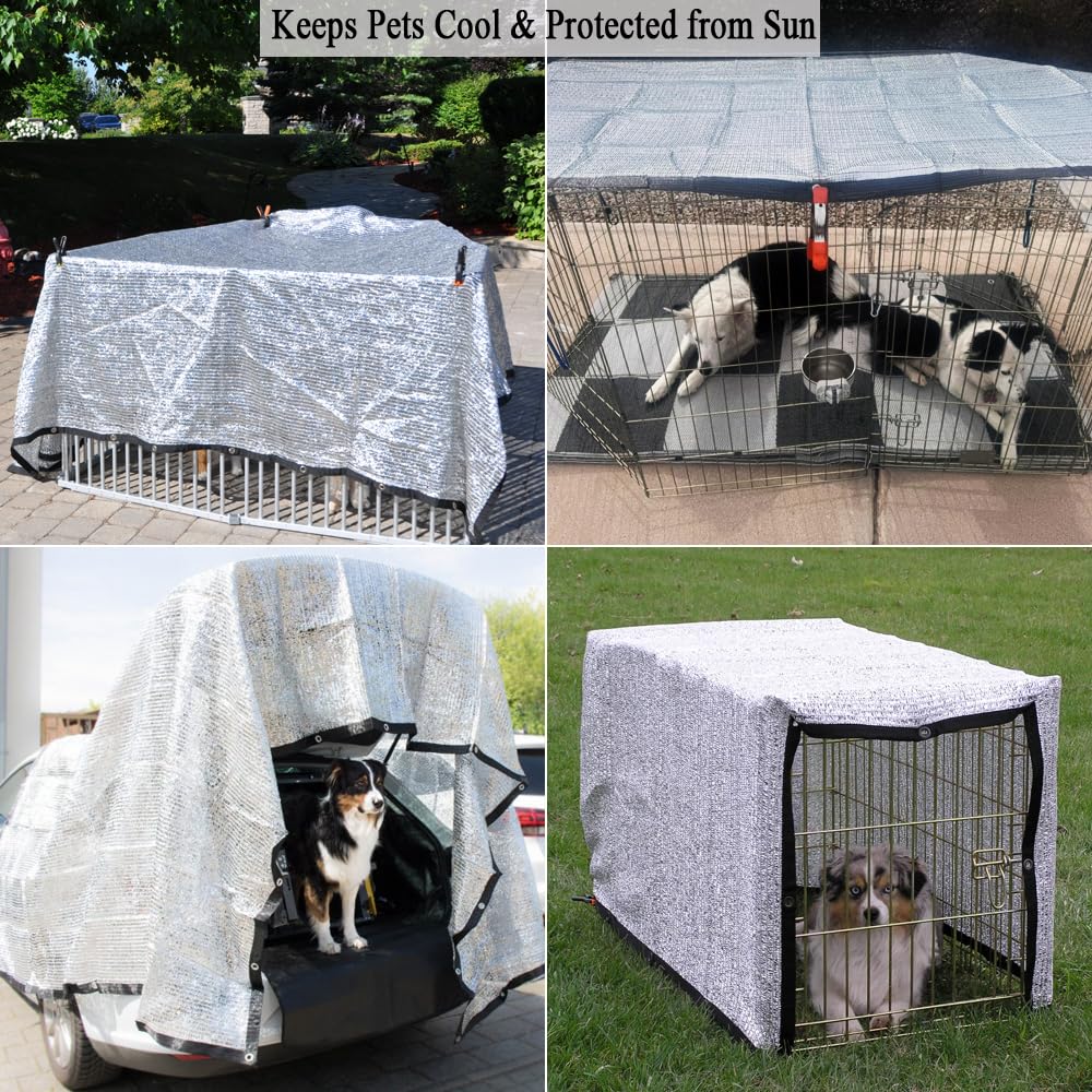 10x25 FT Aluminet Shade Cloth S448