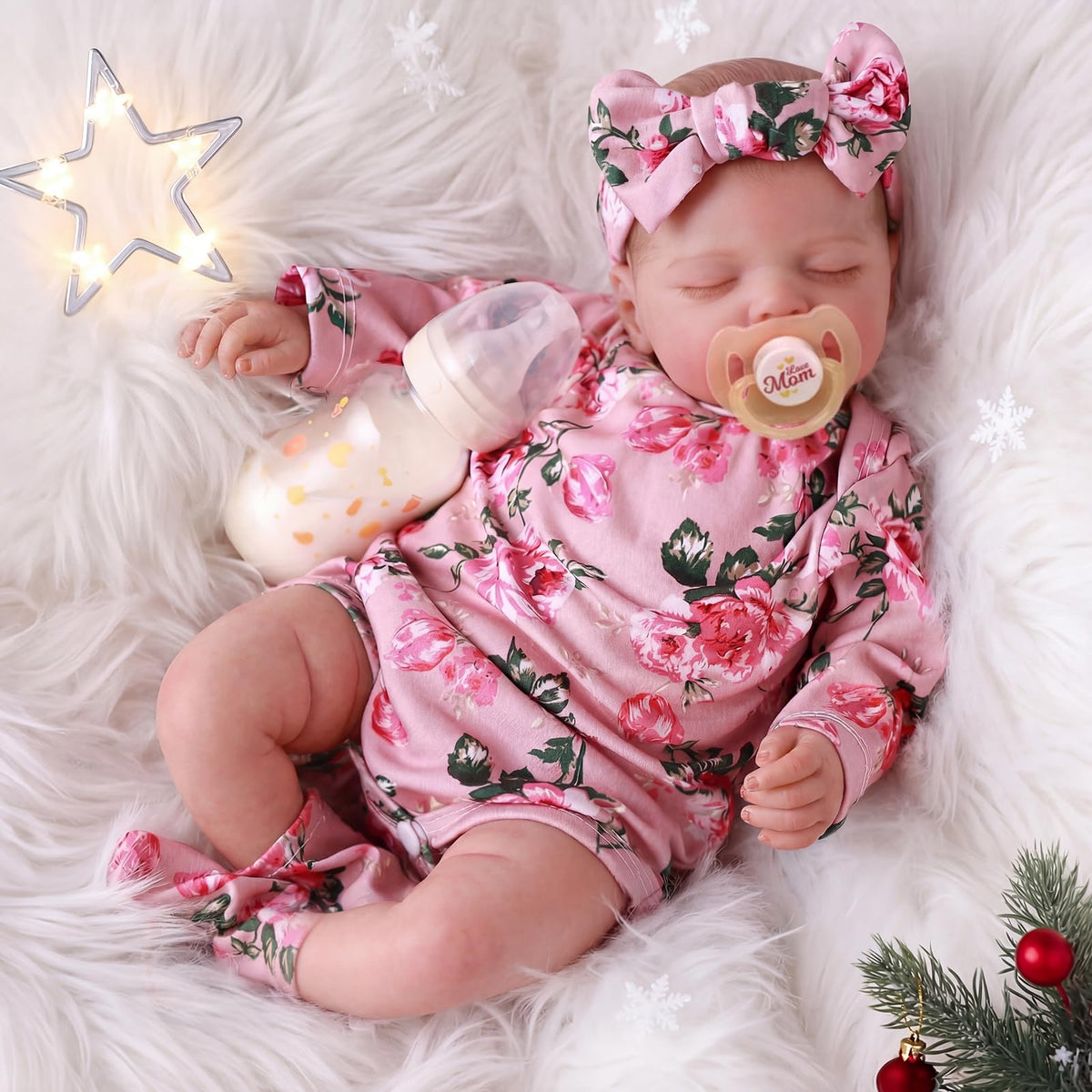 20-Inch Lifelike Reborn Baby Doll Girl T604