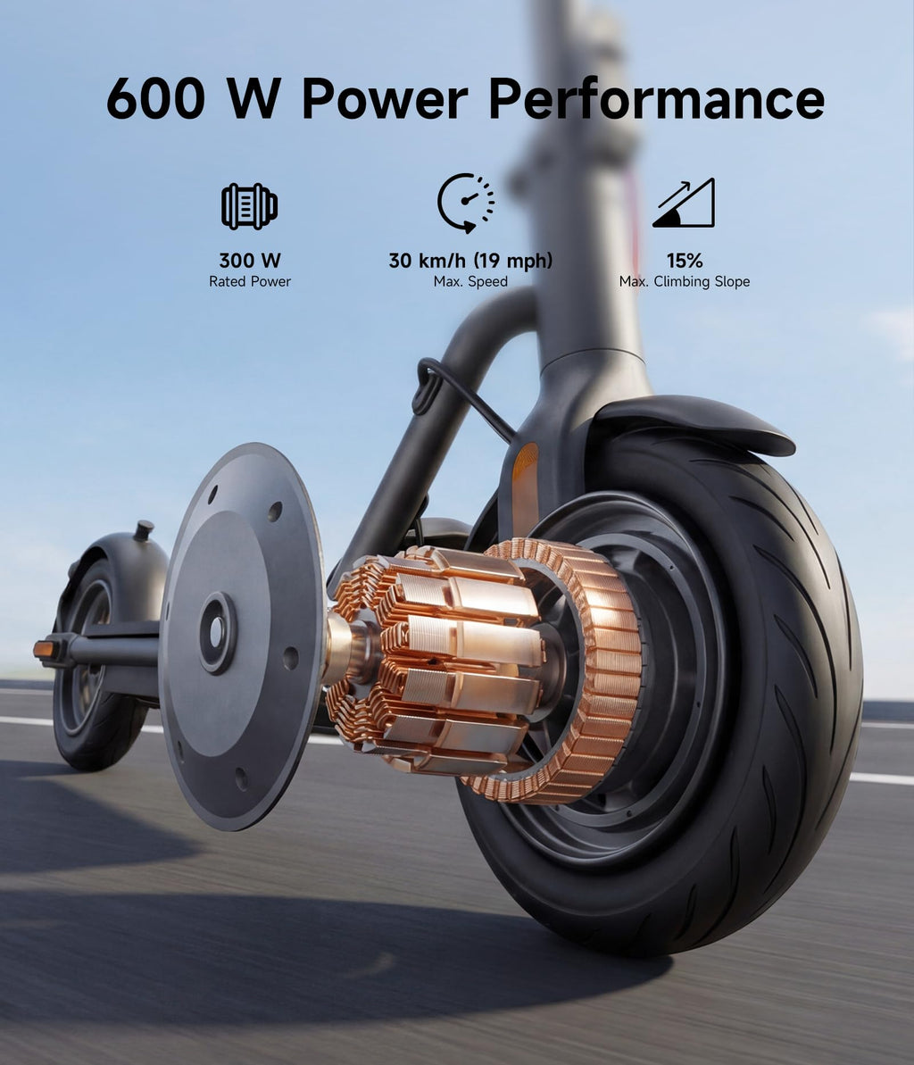 Electric Scooter with Dual Brake Suspension K519