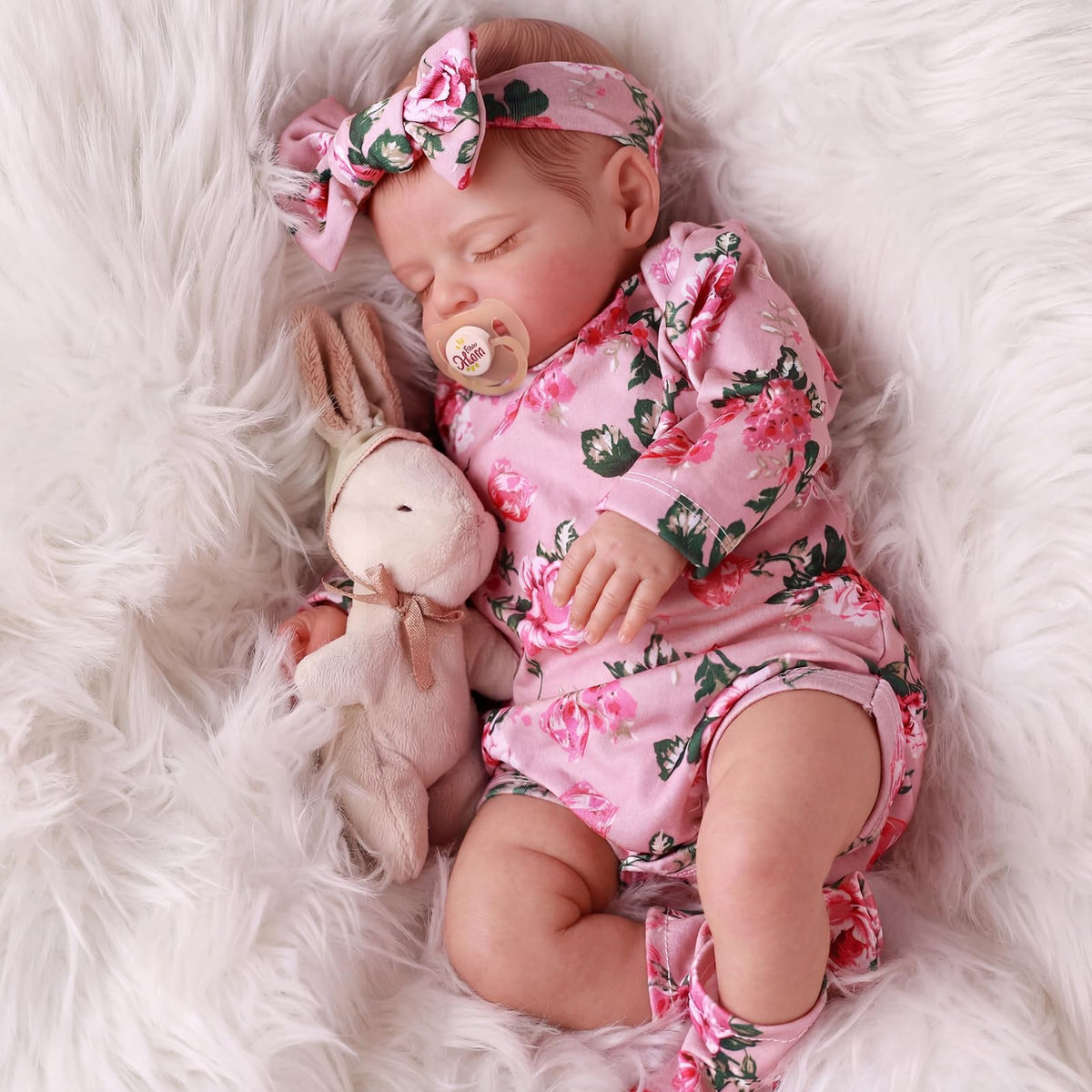 20-Inch Lifelike Reborn Baby Doll Girl T604