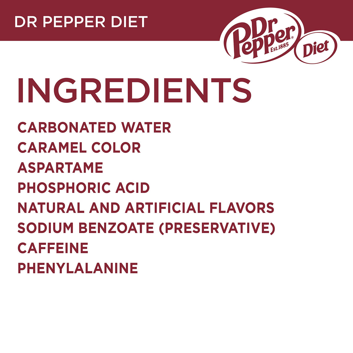 Diet Dr Pepper Soda 7.5 fl oz 8 pack Q720953