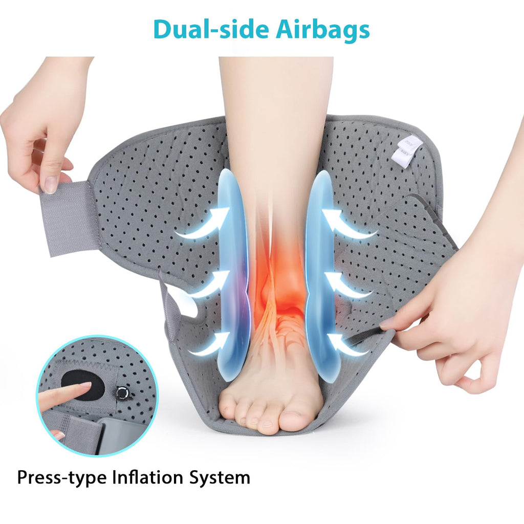Orthopedic Walking Boot Gray-Large S8406