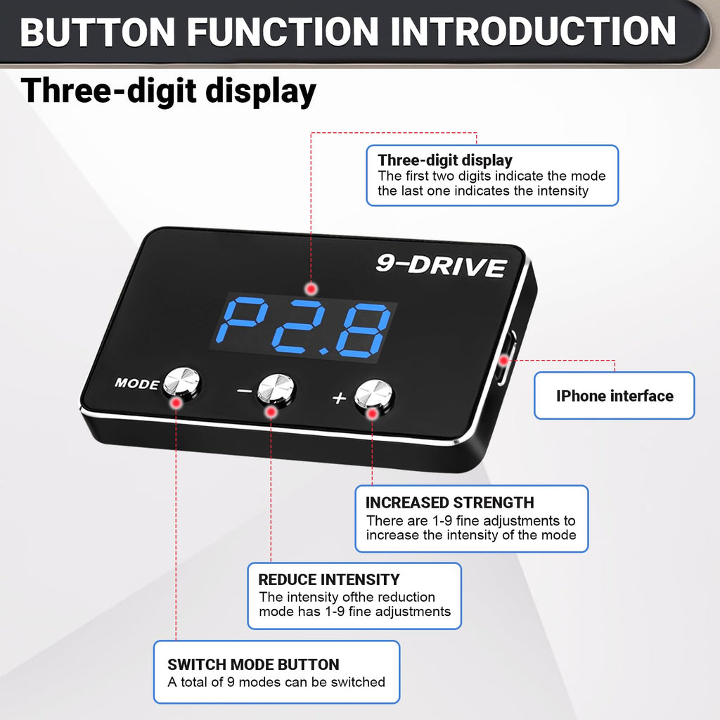 9 Drive Mode Throttle Response Controller R79852