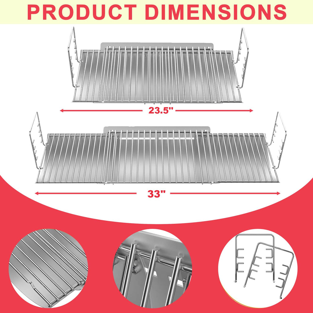 Adjustable Ash Pan for Grills Y10504