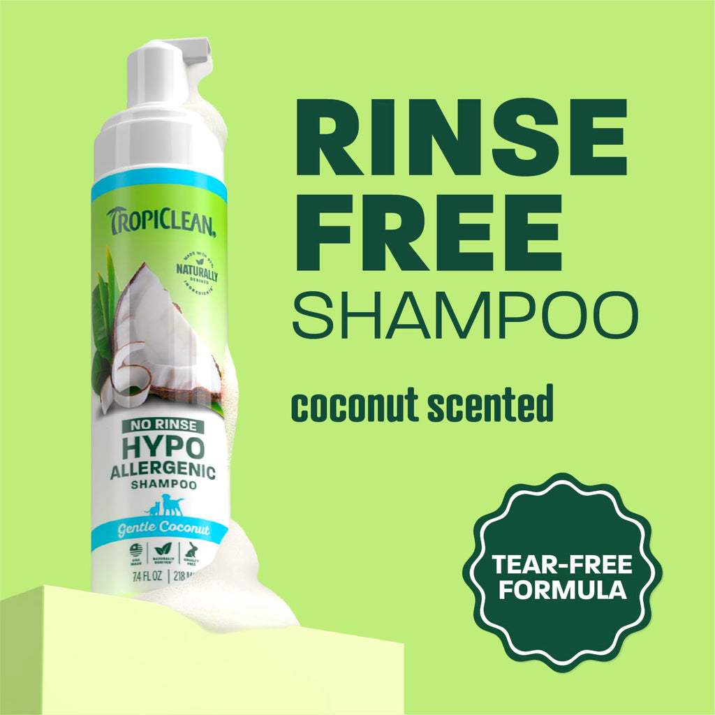 Hypoallergenic Waterless Dog Shampoo 7.4oz P190