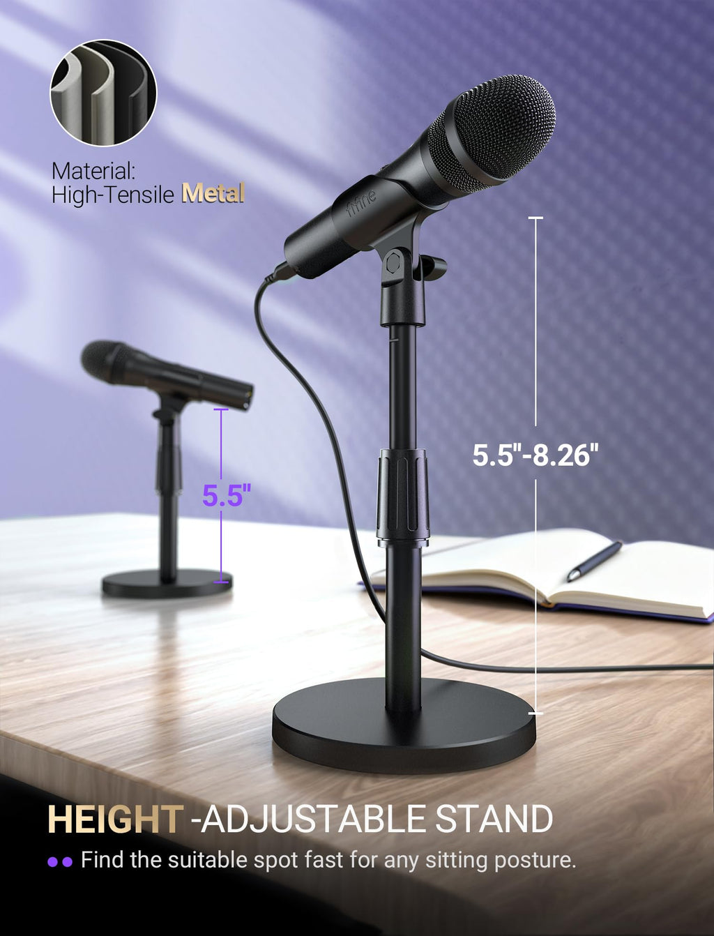 USB/XLR Dynamic Microphone E190114