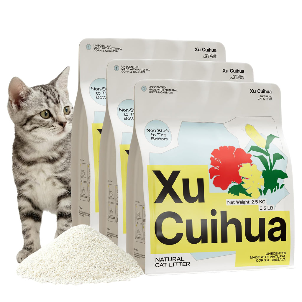 Unscented Plant-Based Clumping Cat Litter, 16.5 LB X3130