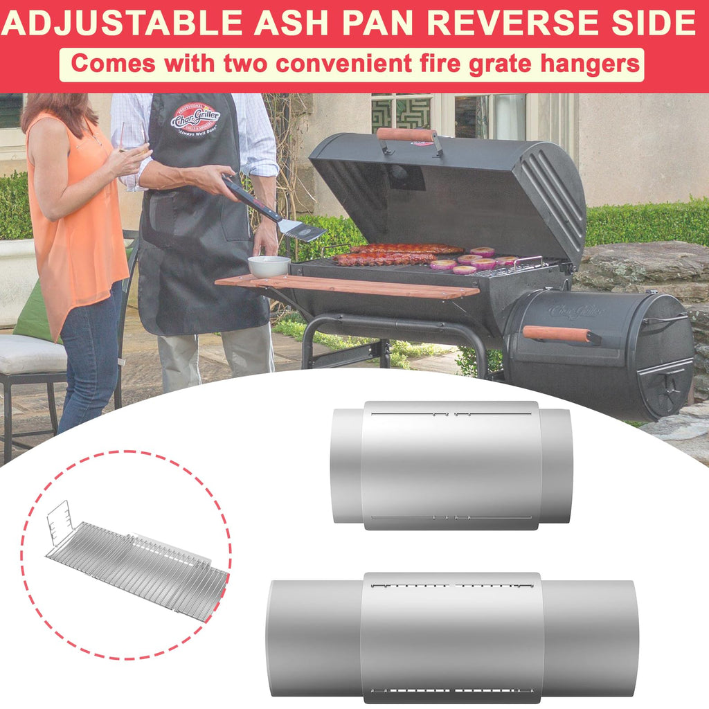 Adjustable Ash Pan for Grills Y10504