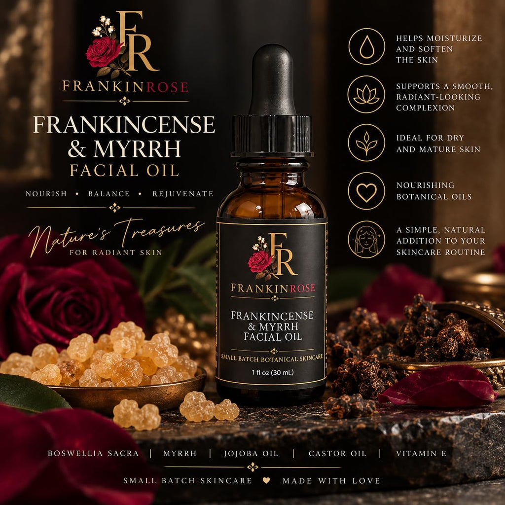 Frankincense & Myrrh Facial Oil 1 oz T743