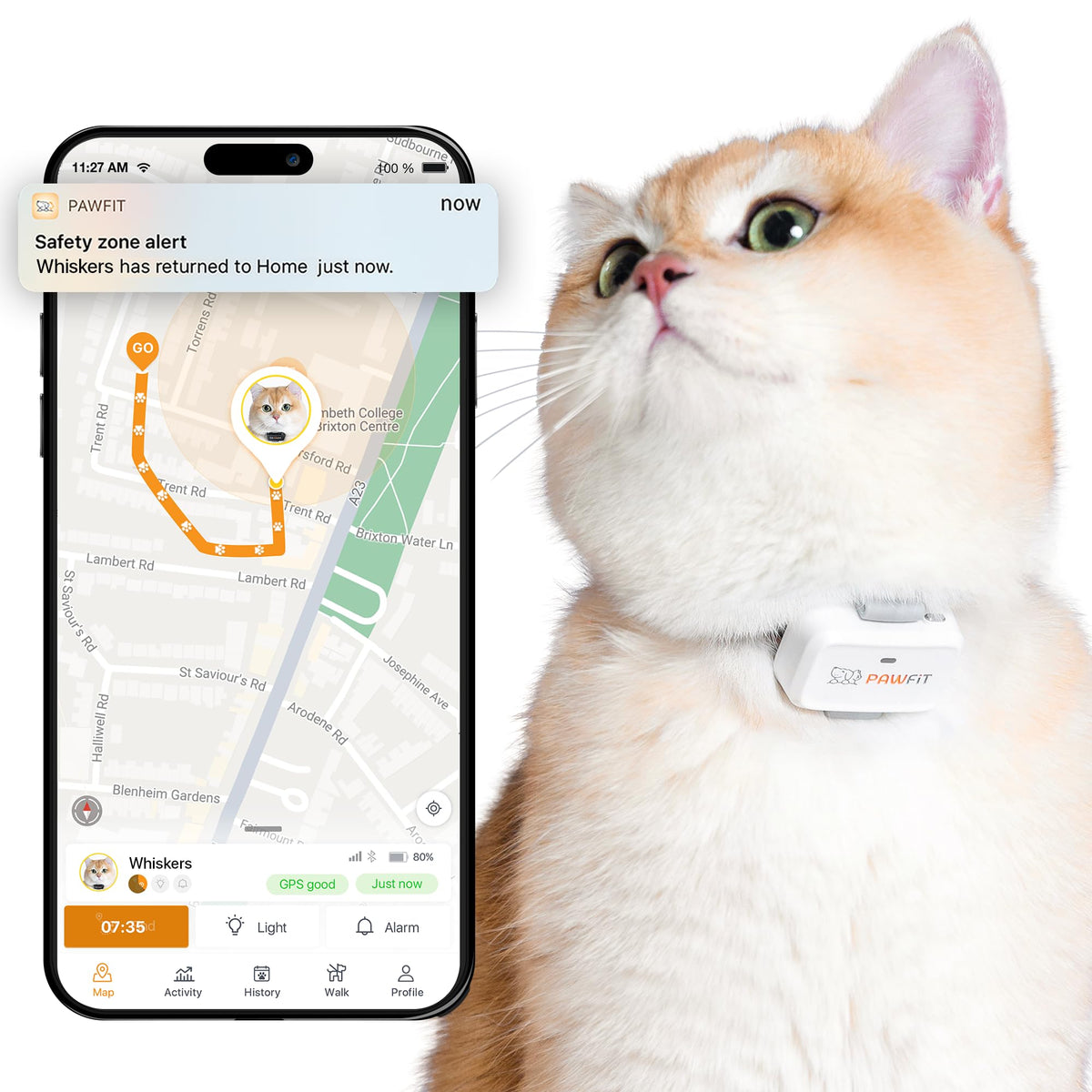 4G GPS Cat Tracker Ultra-Light P4100