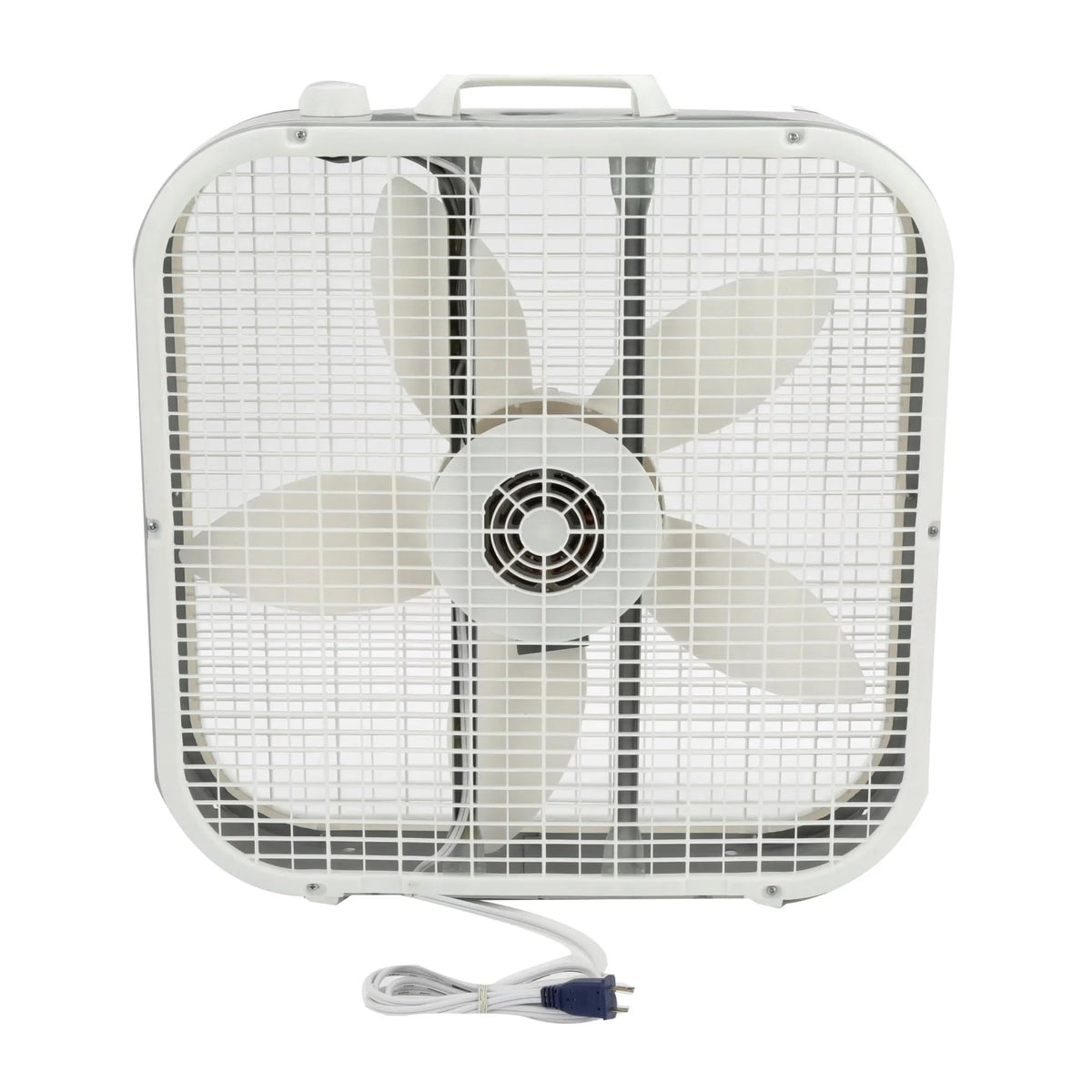 20" Classic Box Fan with 3 Speeds, White O249