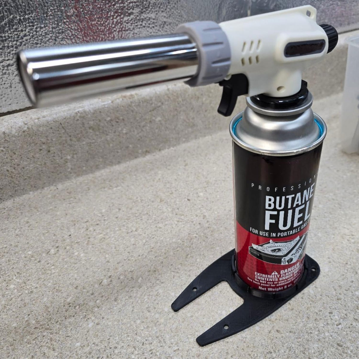 Butane Torch Holder Stabilizer Stand for 8 oz Butane Fuel Cans G642