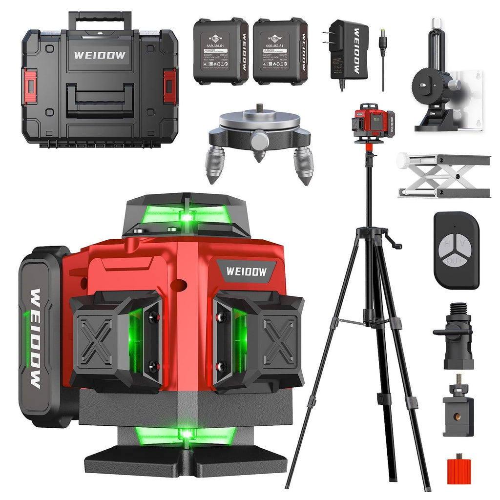 360° Green Cross Line Self Leveling Laser Level B979424