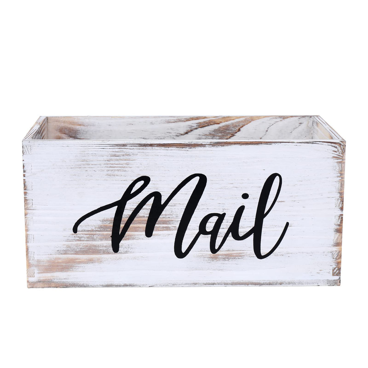 White Mail Organizer J842