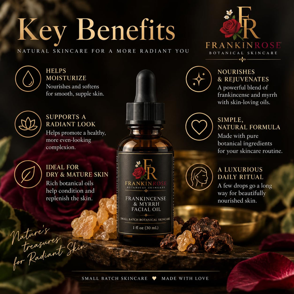 Frankincense & Myrrh Facial Oil 1 oz T743
