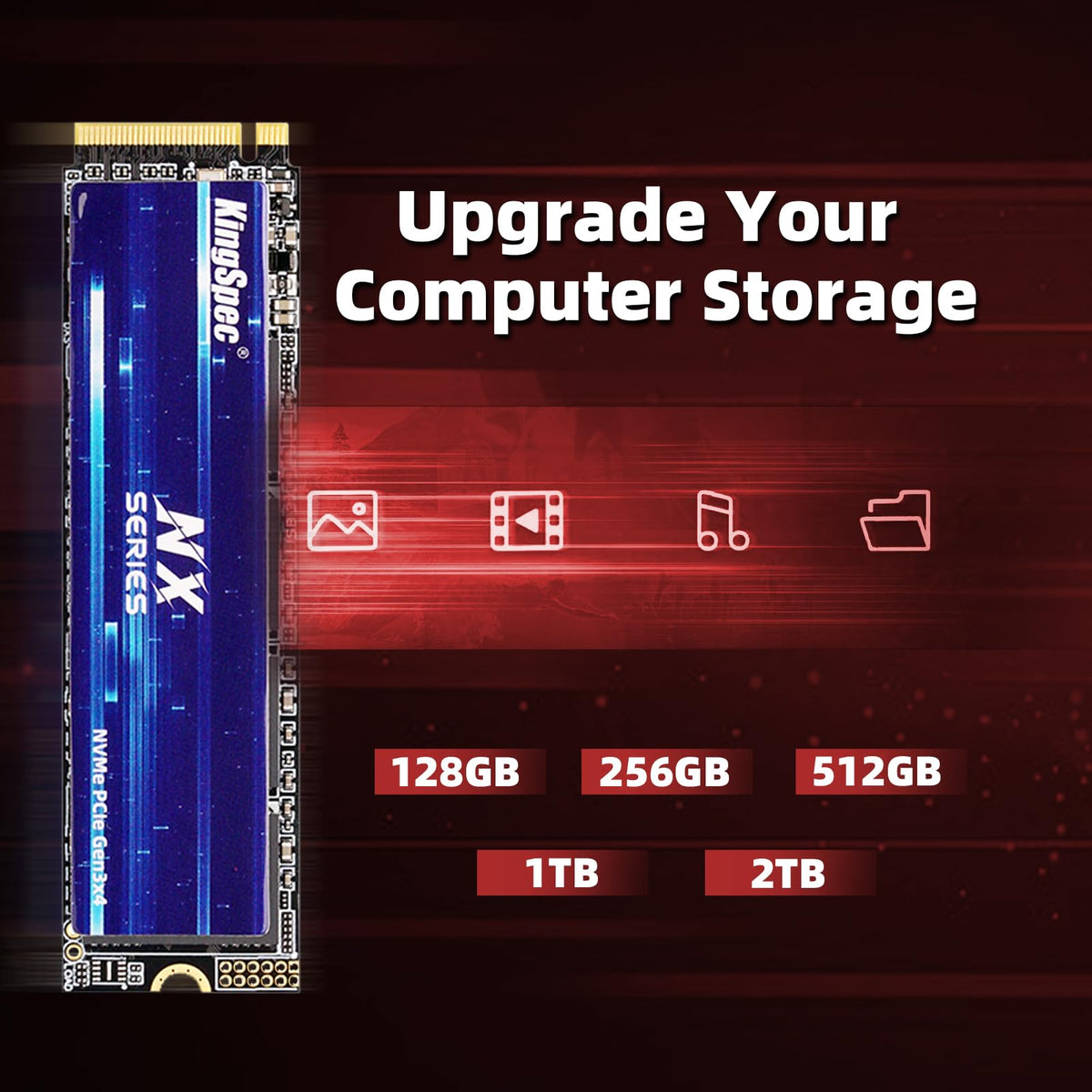 512GB Gen3x4 NVMe M.2 SSD Q1576