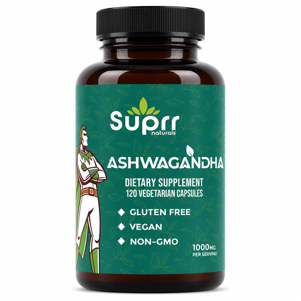Ashwagandha 1000mg Supplement 120 Capsules F79541
