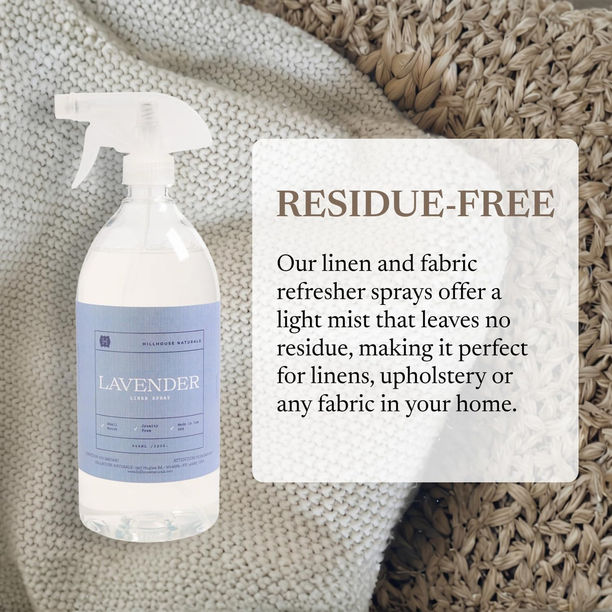 Linen Spray Lavender Scent 1 L Q266