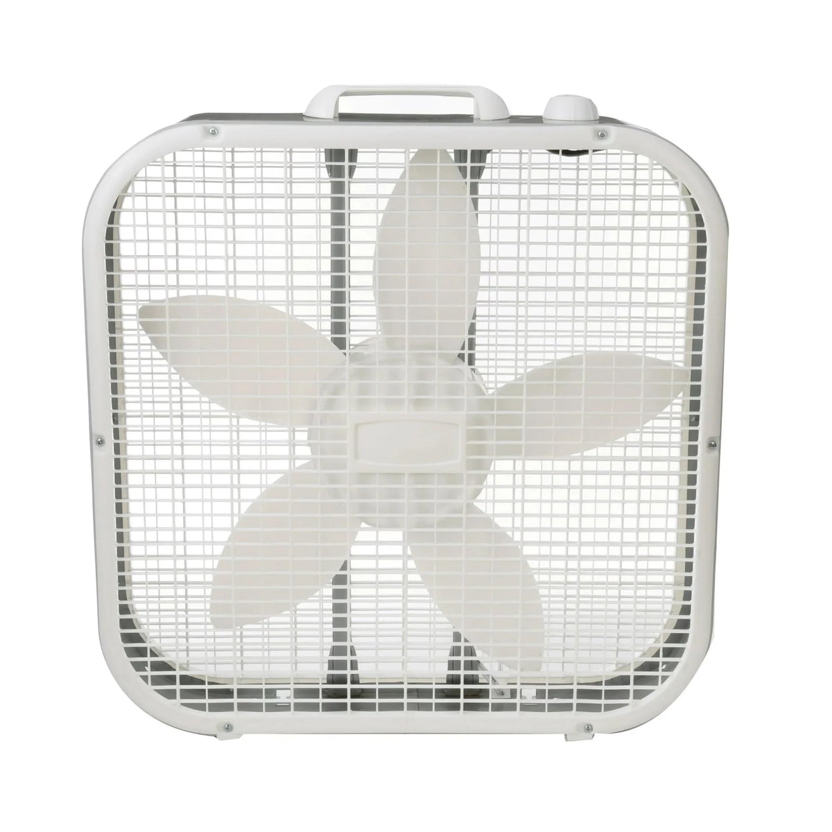20" Classic Box Fan with 3 Speeds, White O249