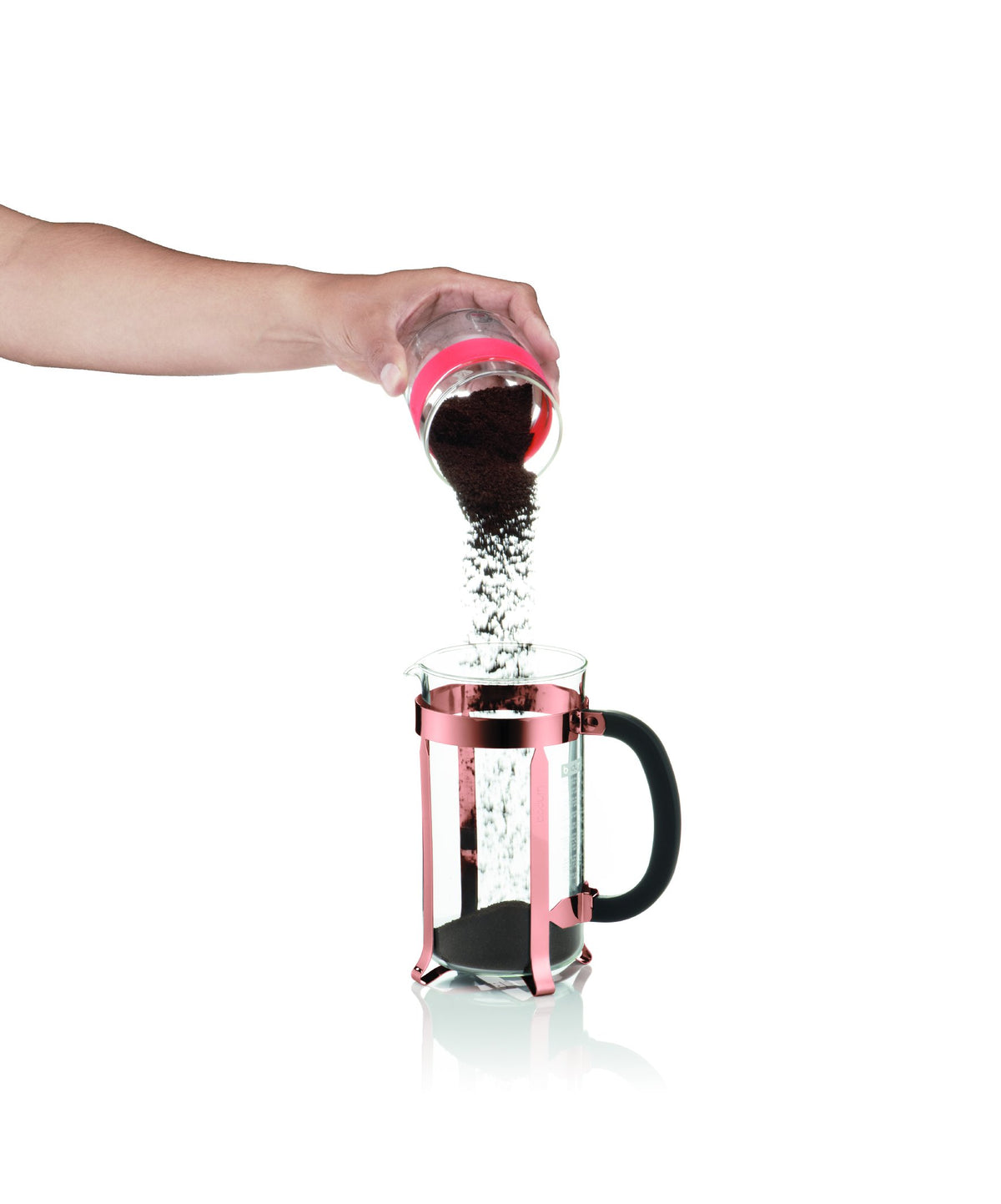 8 Cup French Press Coffee Maker and 2 Piece Glass Set Y66500