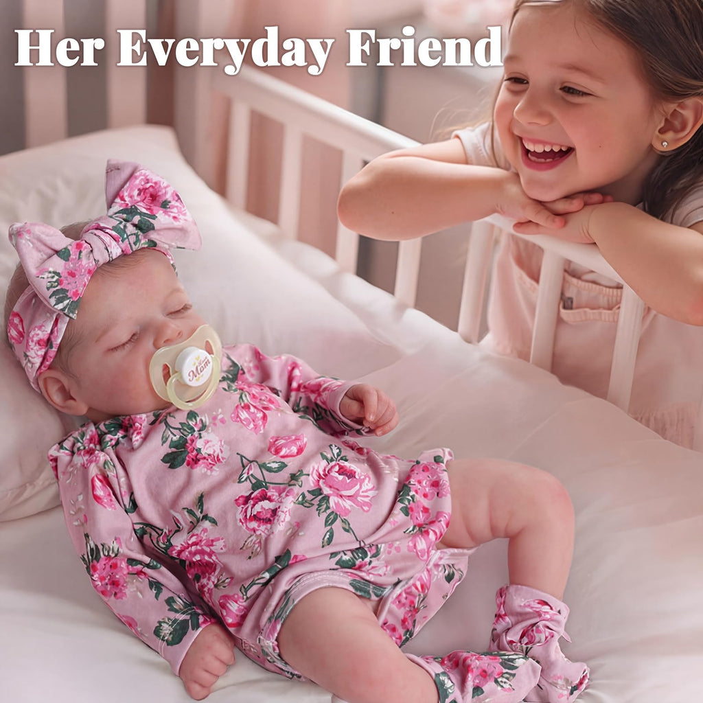 20-Inch Lifelike Reborn Baby Doll Girl T604