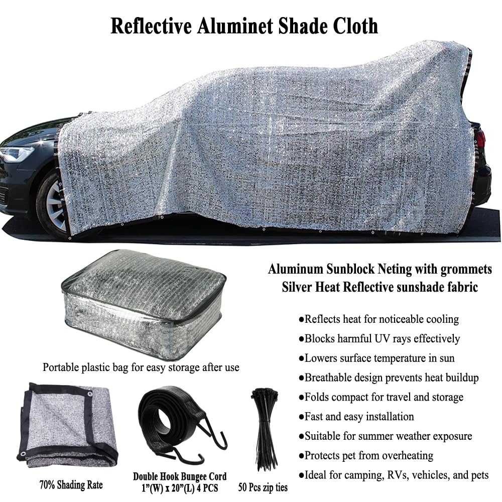 10x25 FT Aluminet Shade Cloth S448