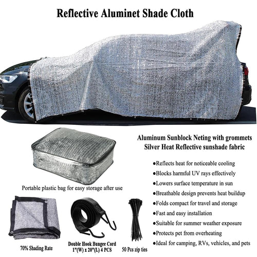 10x25 FT Aluminet Shade Cloth S448