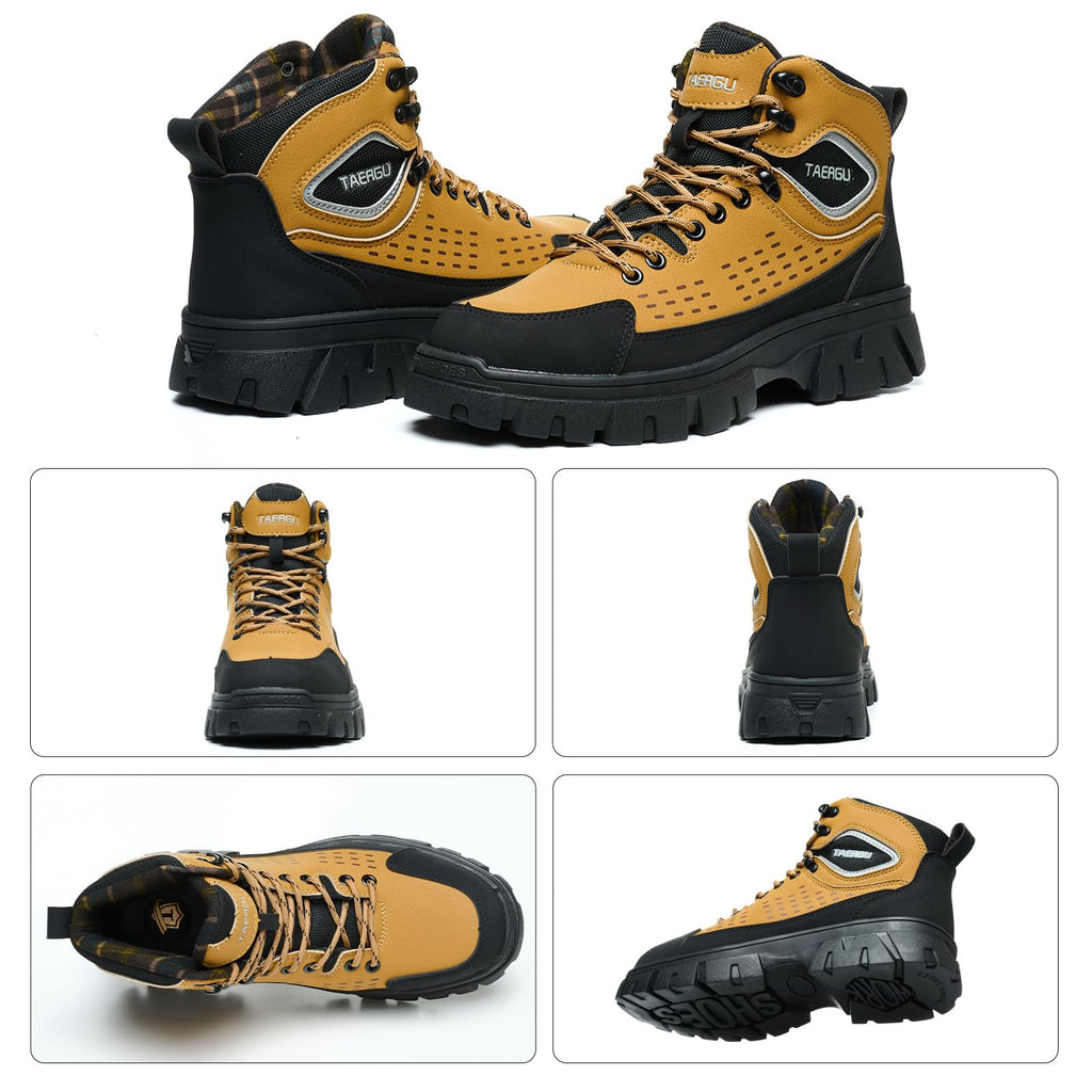 Steel Toe Work Boots 6" Waterproof C8959