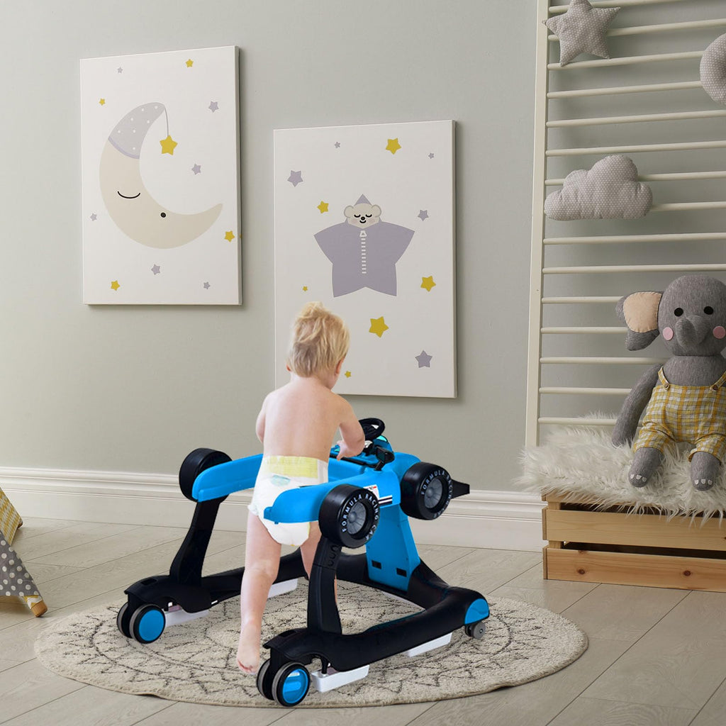 5-in-1 Foldable Baby Walker with Adjustable Height T681