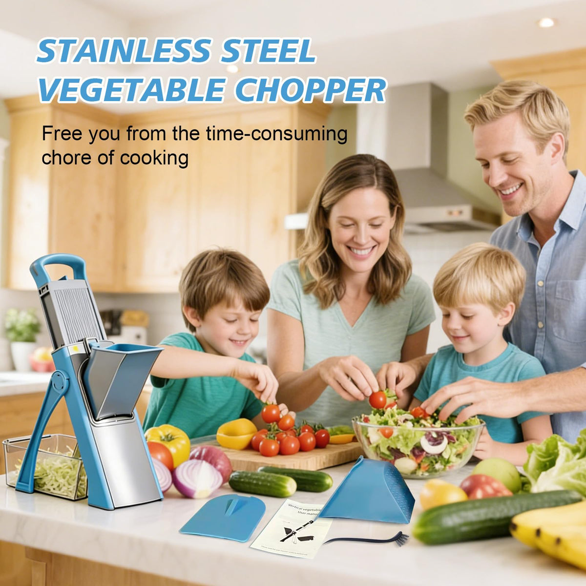 Adjustable Vegetable Slicer and Chopper M7766
