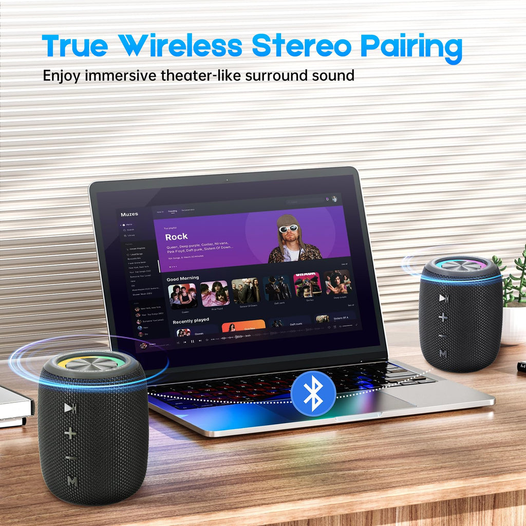 20W IPX6 Waterproof Portable Bluetooth Speaker J60885