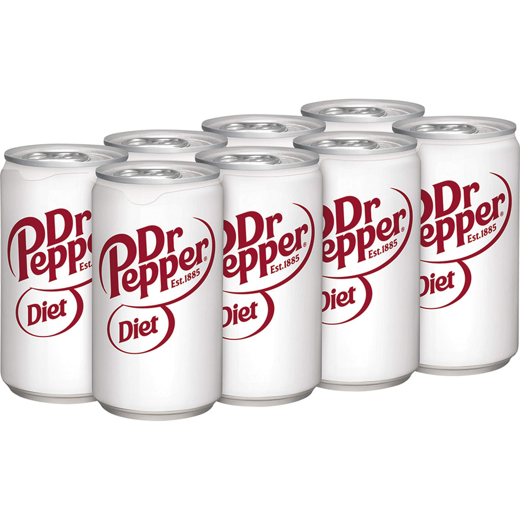 Diet Dr Pepper Soda 7.5 fl oz 8 pack Q720953
