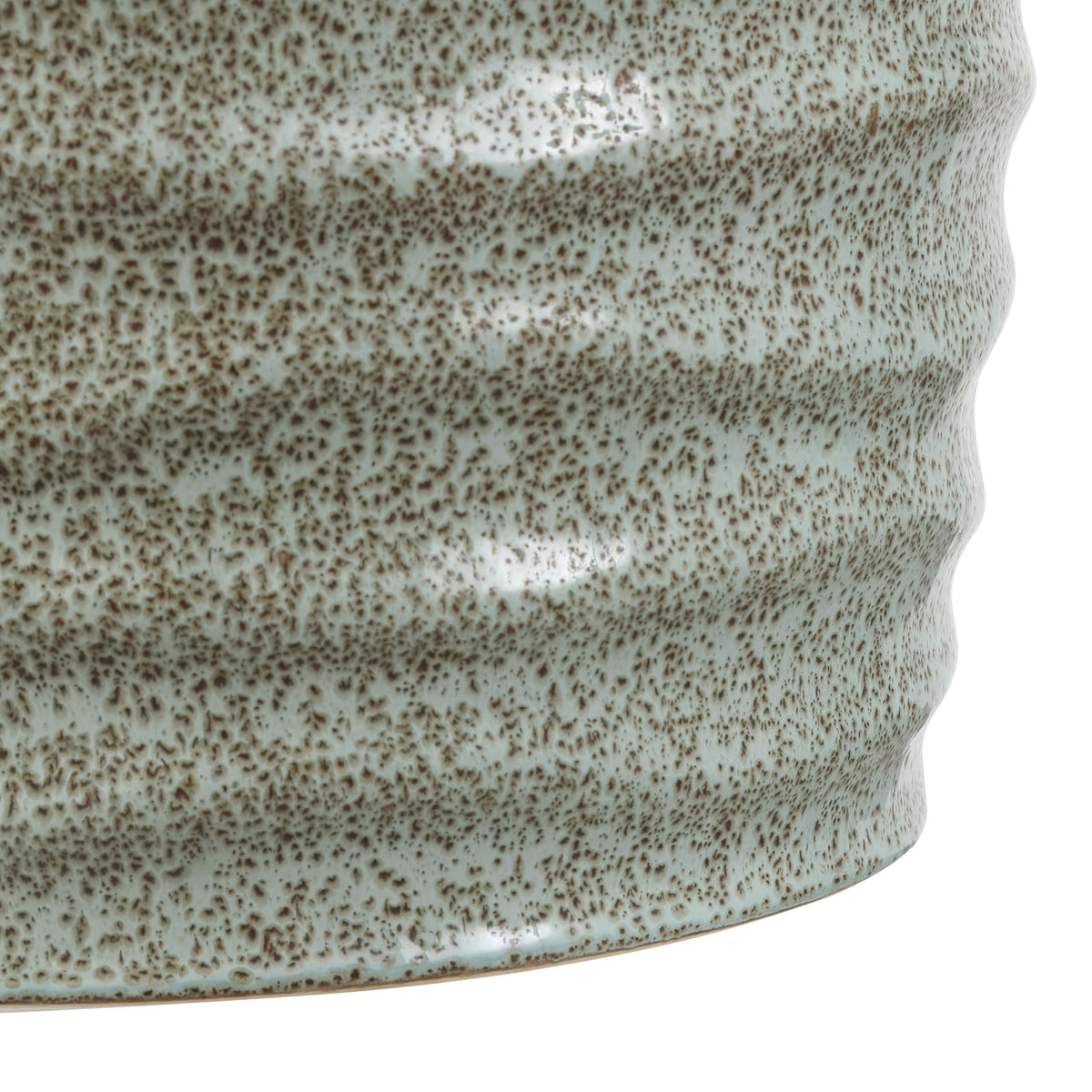 Blue Ceramic Garden Stool C466
