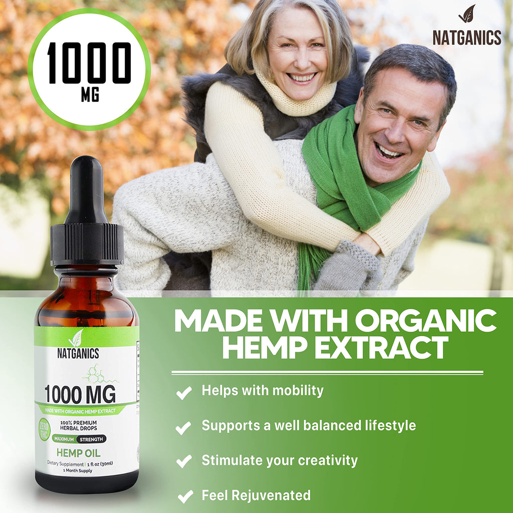 Organic Hemp Oil 1000mg R87562