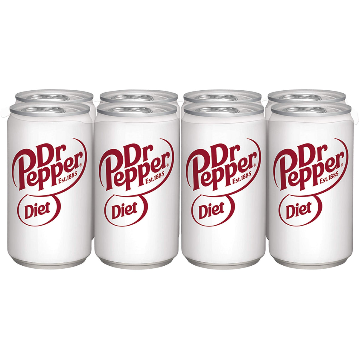 Diet Dr Pepper Soda 7.5 fl oz 8 pack Q720953
