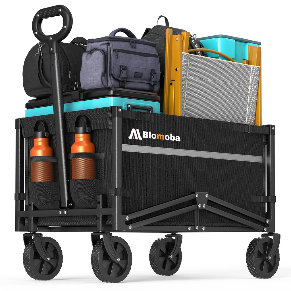 Collapsible Wagon Cart with Wheels, Black B234