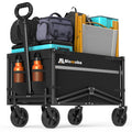 Collapsible Wagon Cart with Wheels, Black B234